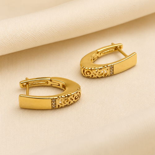 Arabella Huggie Earrings