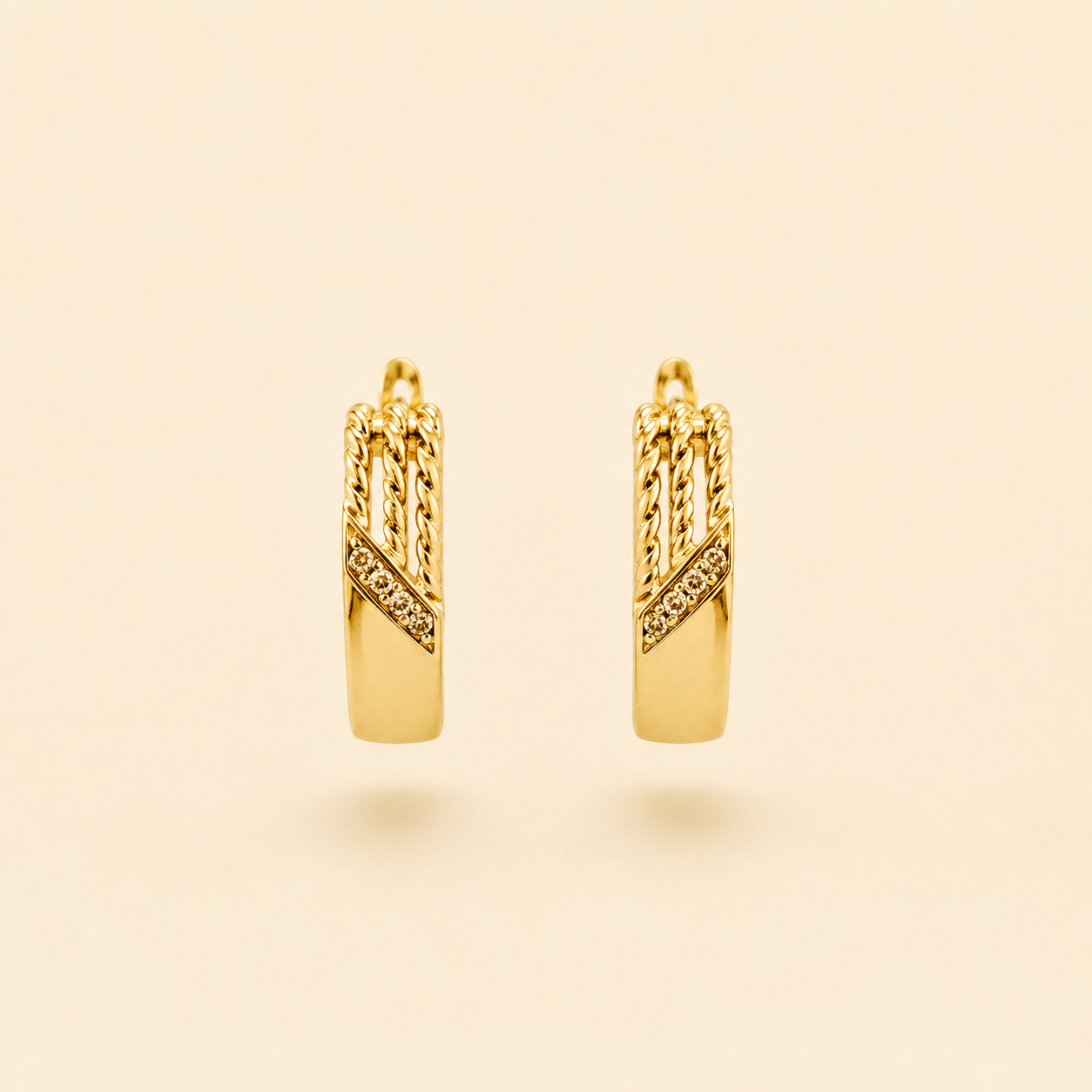 Elena Huggie Earrings