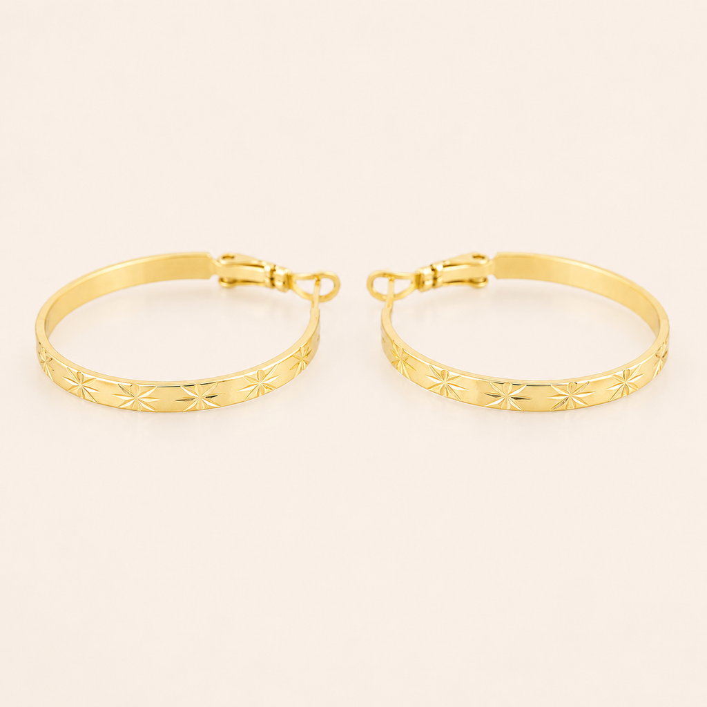 Celeste small Hoops