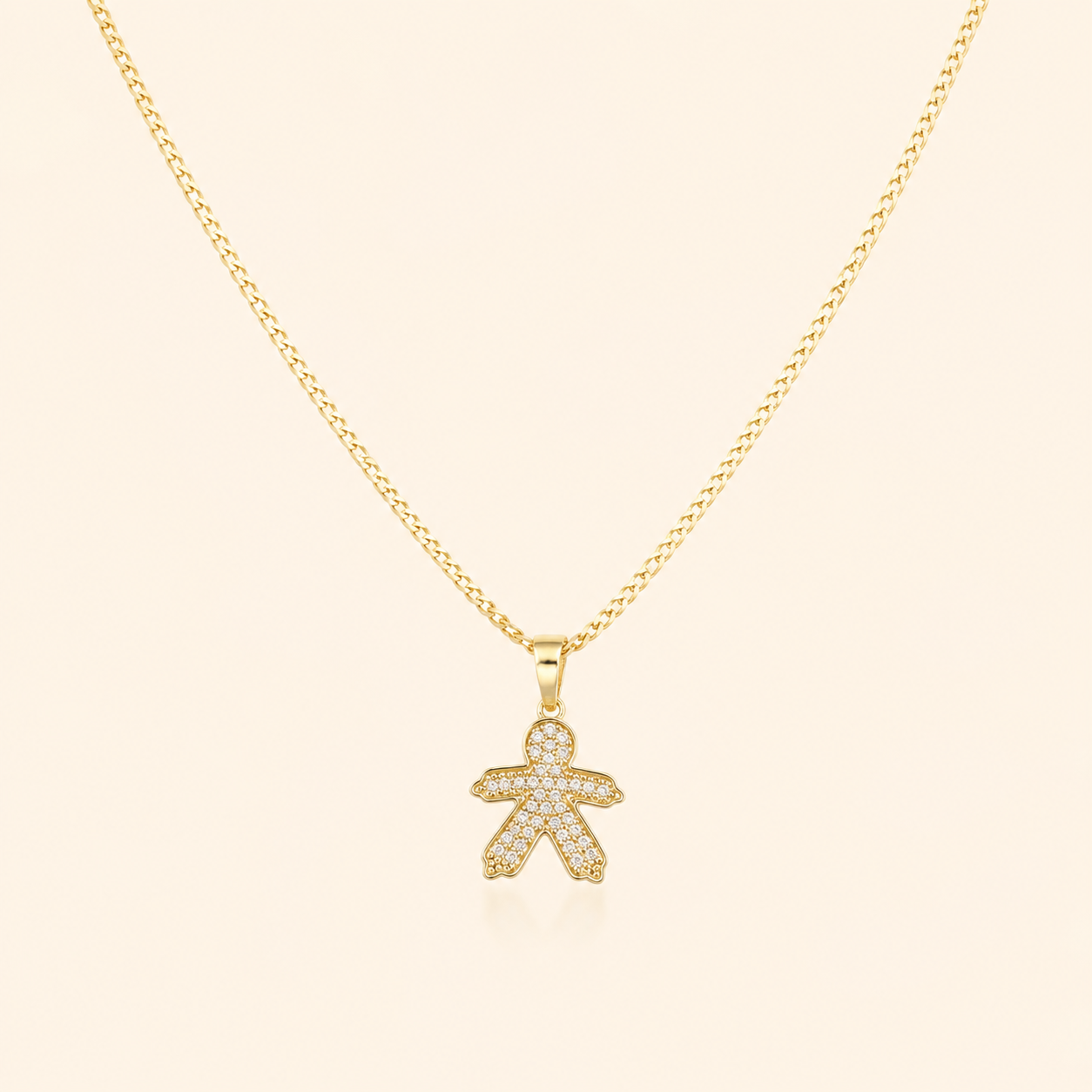 Gold Boy Necklace