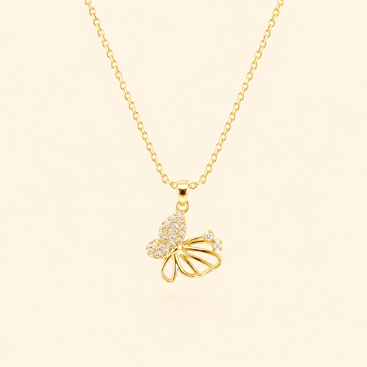 Butterfly necklaces
