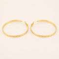 Celeste Large Hoops