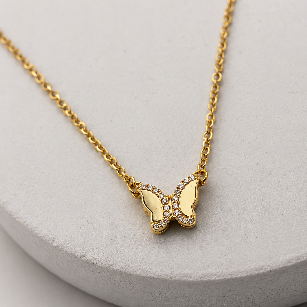 Elara Butterfly Necklace