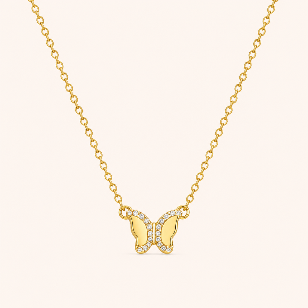 Elara Butterfly Necklace