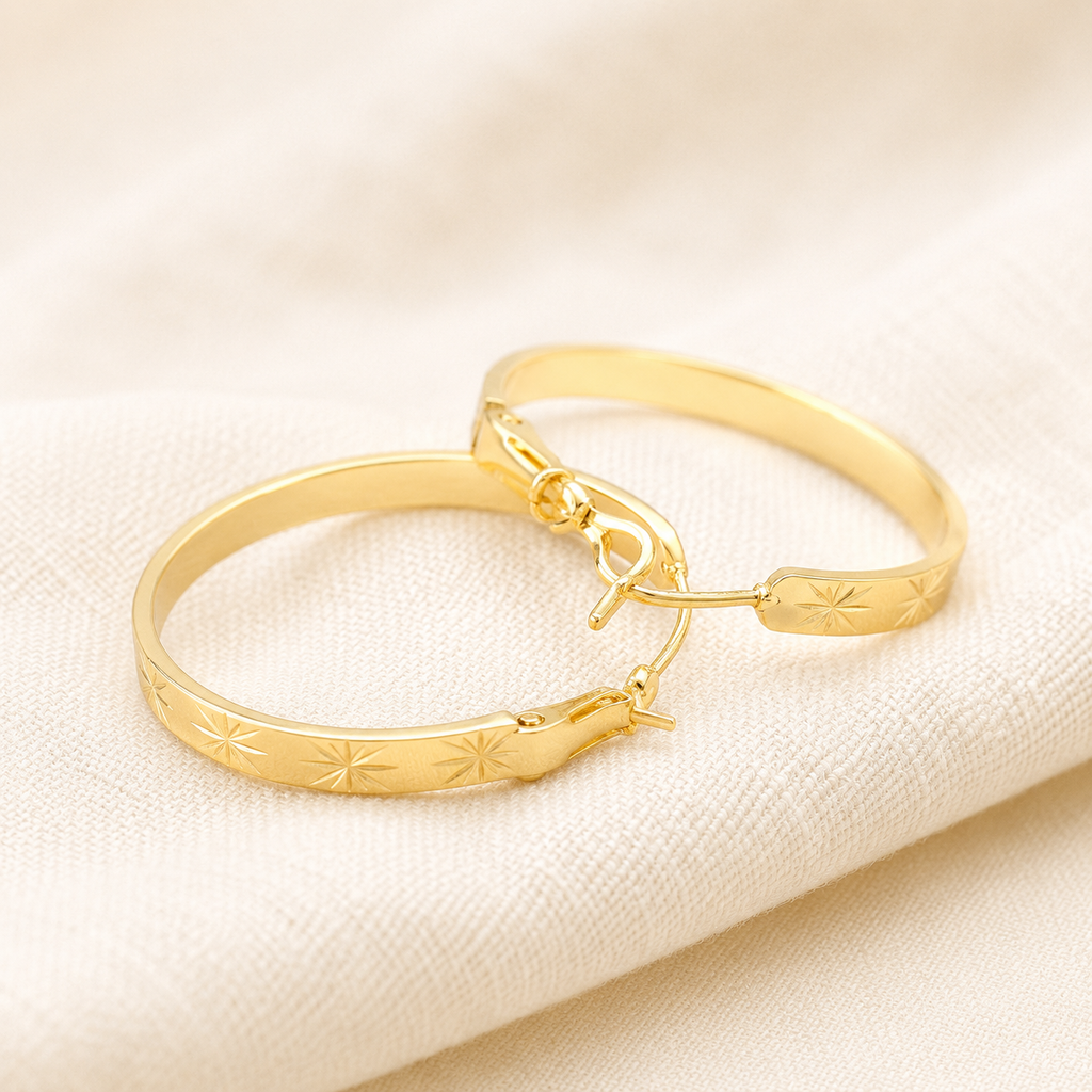Celeste small Hoops