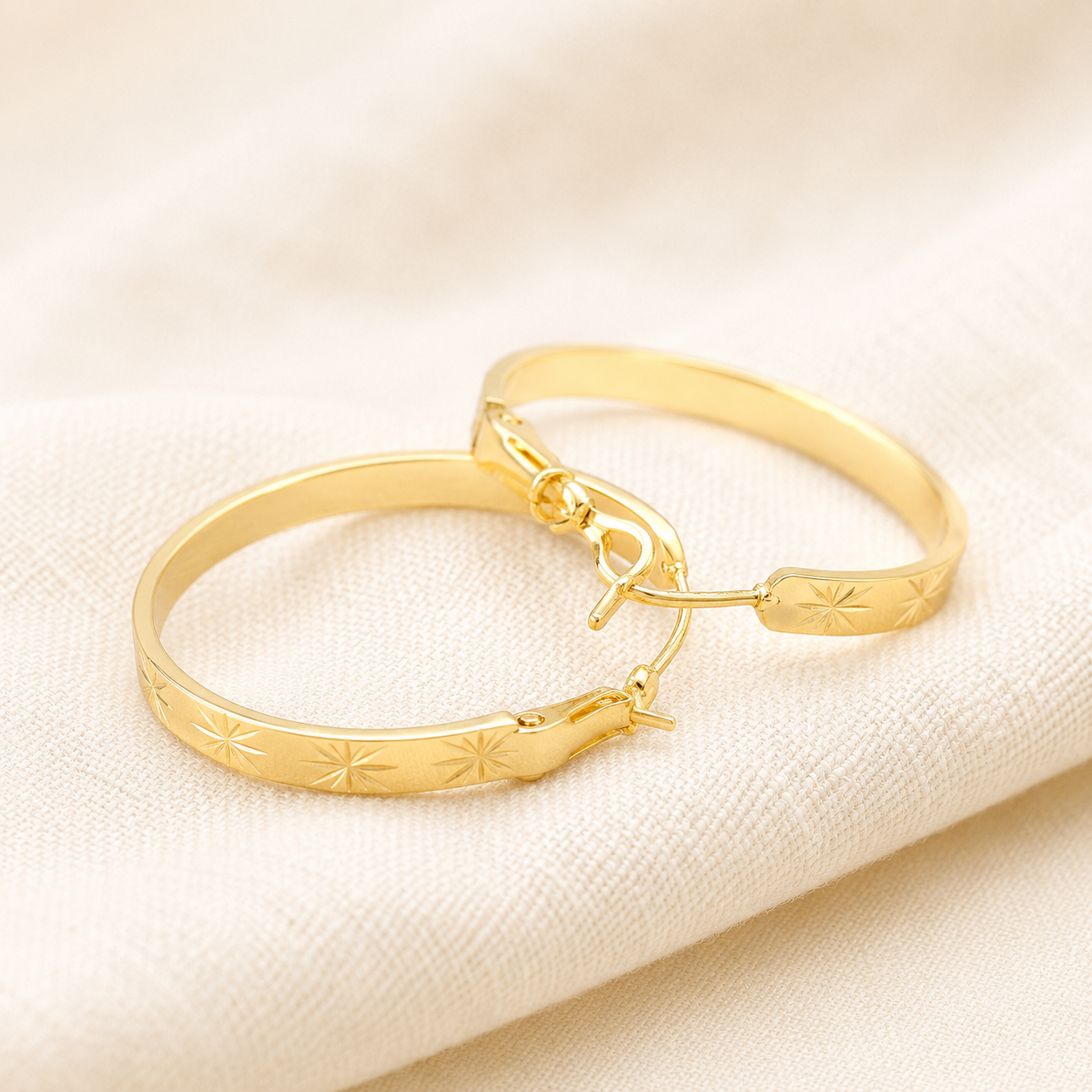 Celeste small Hoops