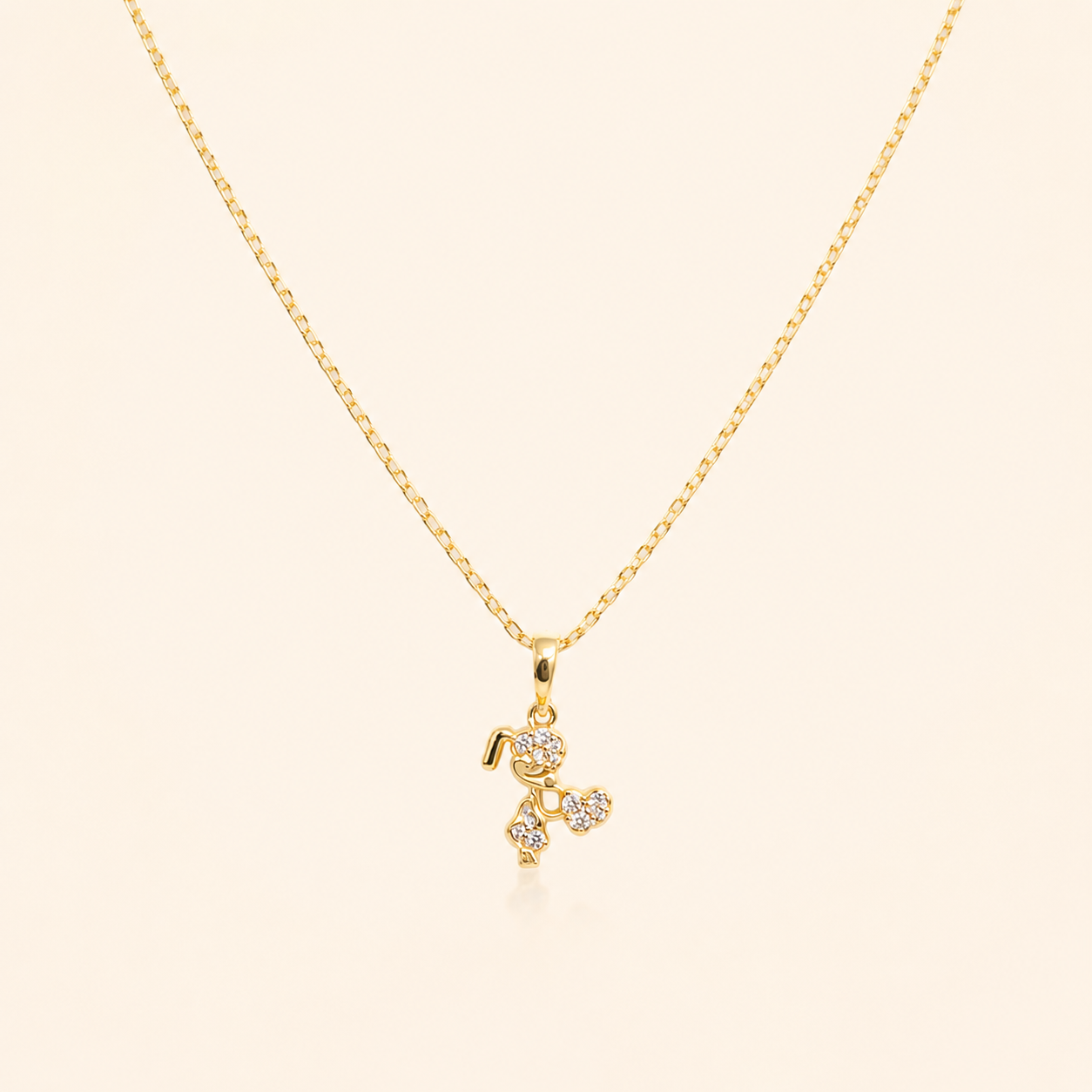 Gold Girl Necklace