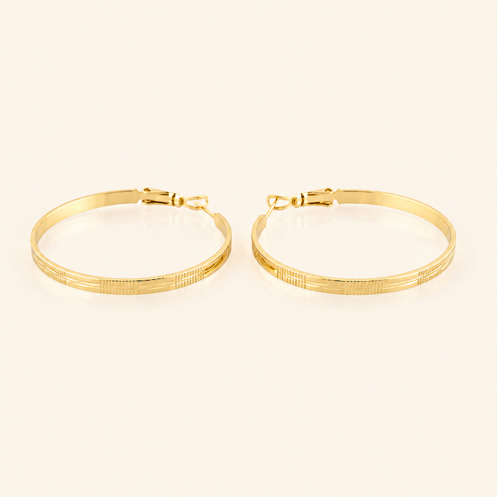 Lina Medium Hoops