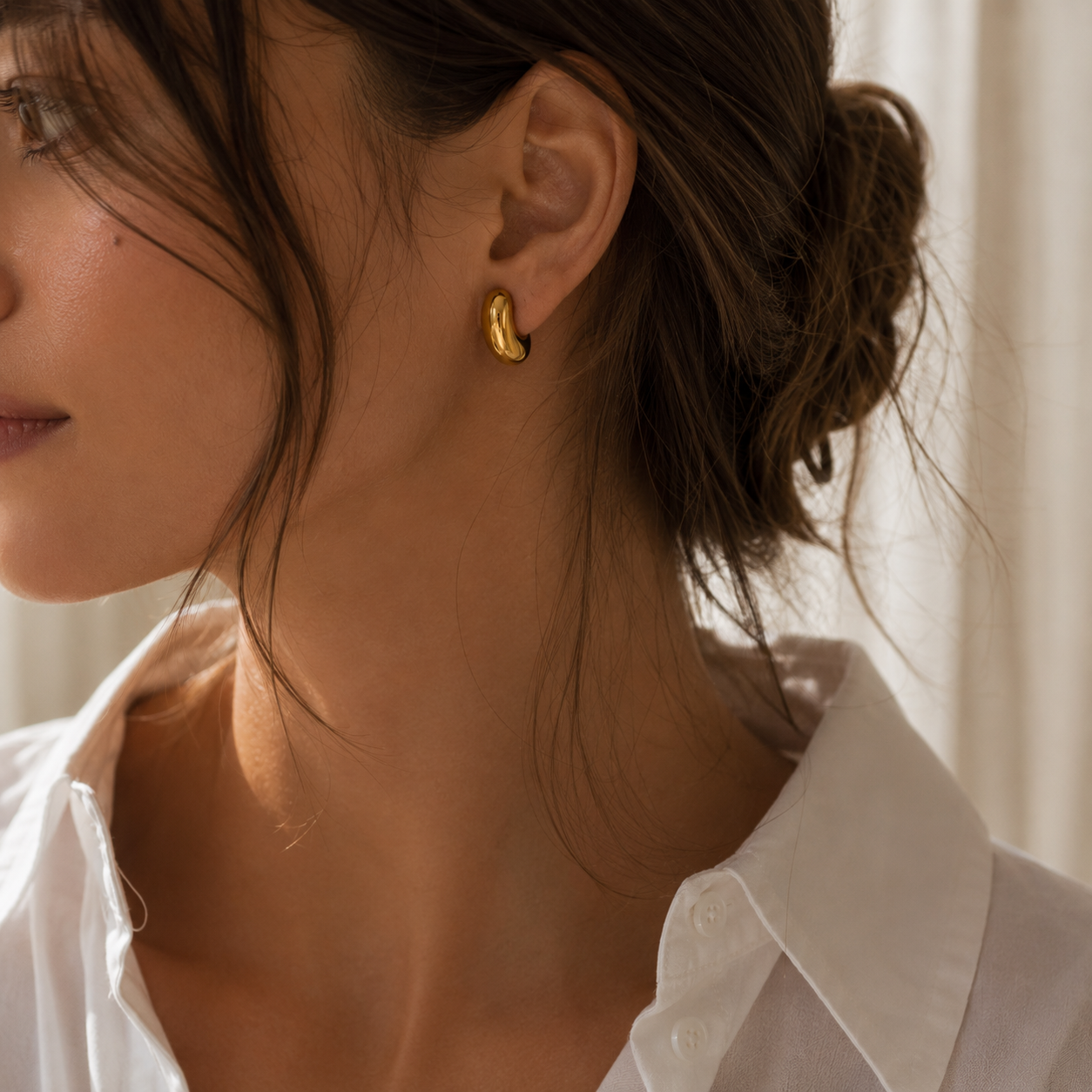 Noir Earring