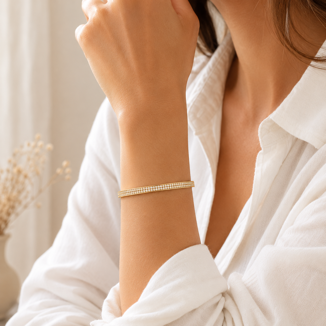 Pavé Bangle